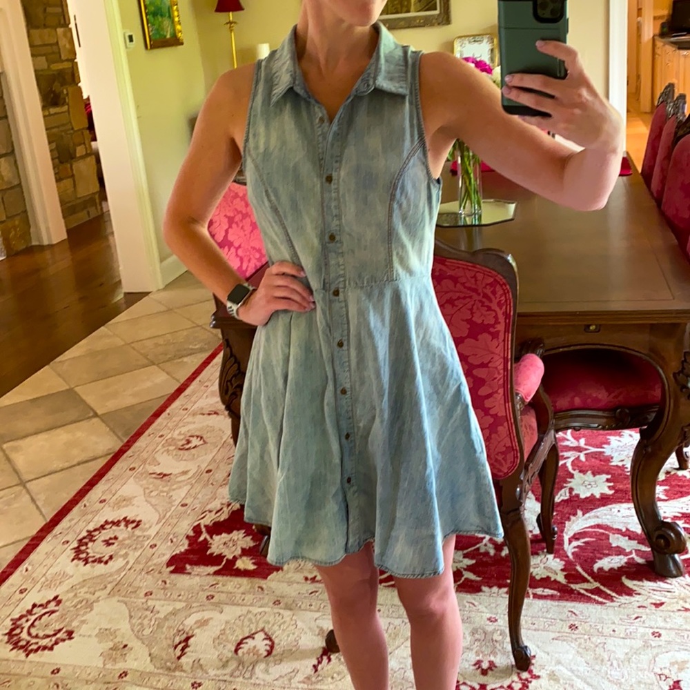 Flying Tomato Jean button dress